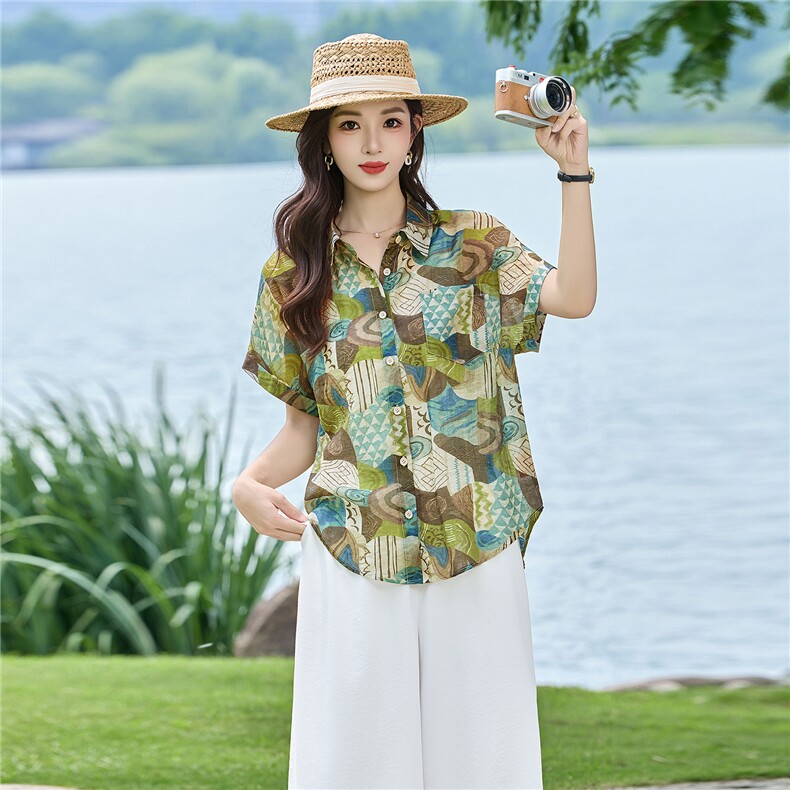 现货！2026年夏季时尚简约大方气质优雅宽松休闲两件套裤套装女，女装套装/套裙，衣之秀