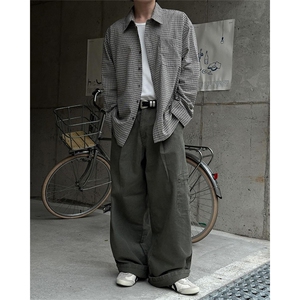 有货~cityboy格子长袖衬衫男女宽松夏薄款防晒衬衣外套C970-特P36图片