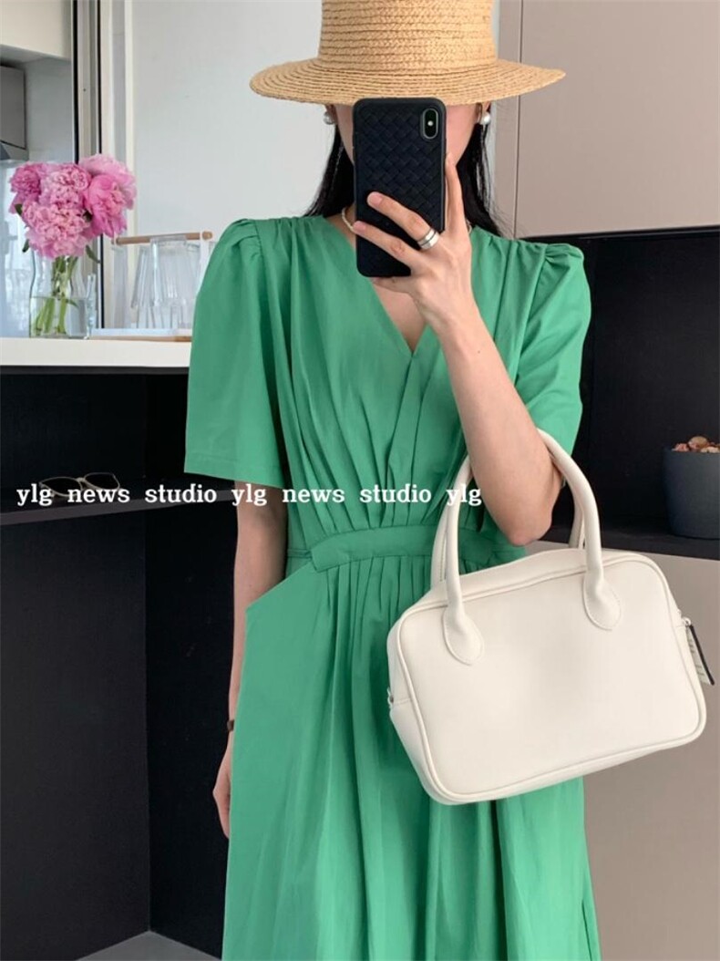 夏季新品连衣裙，女装连衣裙，尤梨谷