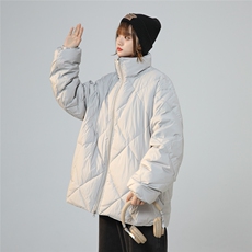 白鸭绒菱格新标90绒品质羽绒服轻薄宽松立领羽绒外套Y875-TP168，男装羽绒服，电商A170