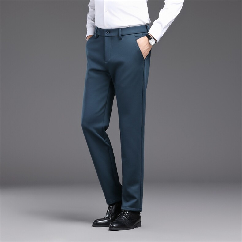CD6005钱塘2020-2秋季时尚简约厚款中年男士休闲裤主推P72,男装休闲裤,钱塘207-2
