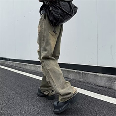 破洞牛仔裤男士韩版潮流高街帅气百搭2024秋季ins长裤RK2009-P49，男装牛仔裤，星座412-3