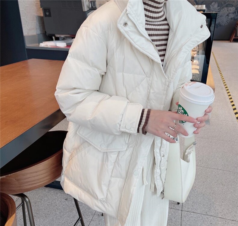 （现货）冬款欧货羽绒服，女装羽绒服，大晶