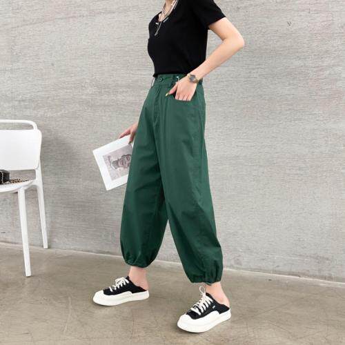 夏季新款休闲裤，女装休闲裤，坚持到底