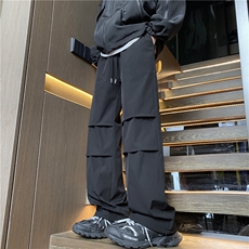 2025春季新款潮流双褶机能户外宽松冲锋裤B315-K807-特p30控58，男装休闲裤，电商B315