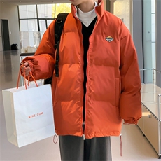 两面穿羽绒棉服外套男冬加厚潮牌oversize格子情侣面包服棉衣袄子，男装棉衣，星座505-2（原电商A260-1)