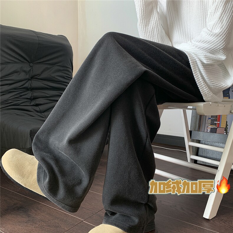 D258 L121 常规P55 控78 加绒P65 控88 水洗弯刀加绒加厚卫裤图片