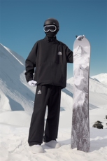 防水防风单板男女同款内里加绒滑雪服衣裤套装TZ032-P210控318，男装休闲套装，电商A001