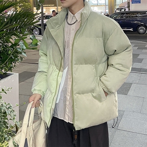 2024秋冬新款潮牌炸街宽松休闲立领鹿皮绒棉衣男 A436-0318-P85图片