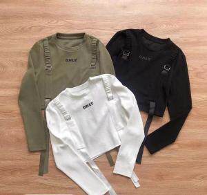 新品飘带设计卫衣，女装卫衣/绒衫，G7V7