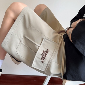 潮牌学生凉感冰丝透气工装伞兵冲锋短裤X416B-1-DK3119-特P28控58图片