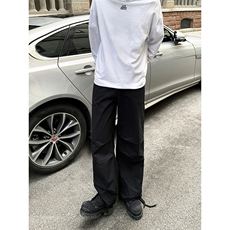 B221美式ins街头hiphop宽松工装休闲裤子LK23122-P65控88，男装休闲裤，电商B221