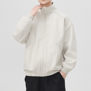 户外夹克男立领纯色上衣冲锋衣外套A157B-JK7822-P60图片