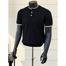 夏季针织衫短袖圆领T恤镂空透气K85004-P53，男装T恤，星座1012-1