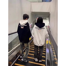 原宿连帽卫衣男春秋2025新款美式高街重磅情侣装帽衫外套百搭慵懒，女装短外套，星座506A
