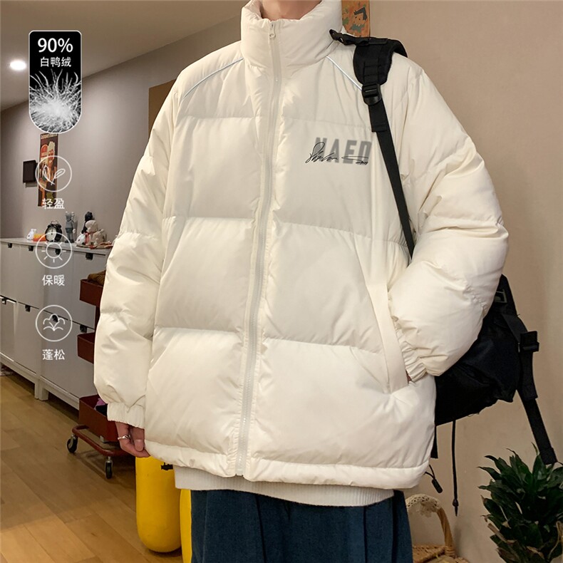 23冬季新款潮流印花字母时尚百搭羽绒服YR63002P225控268,男装羽绒服,电商A268A