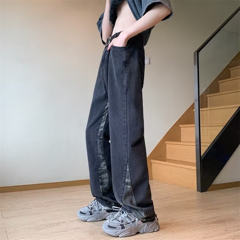 百搭时尚潮牌潮流慵懒长裤青春流行夏季新款男休闲裤文艺潮,男装休闲裤,星座716-4