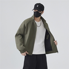 JK006无影墙备货15万件夹克聚酯纤维(M-5XL)TP3368，男装夹克，电商A088