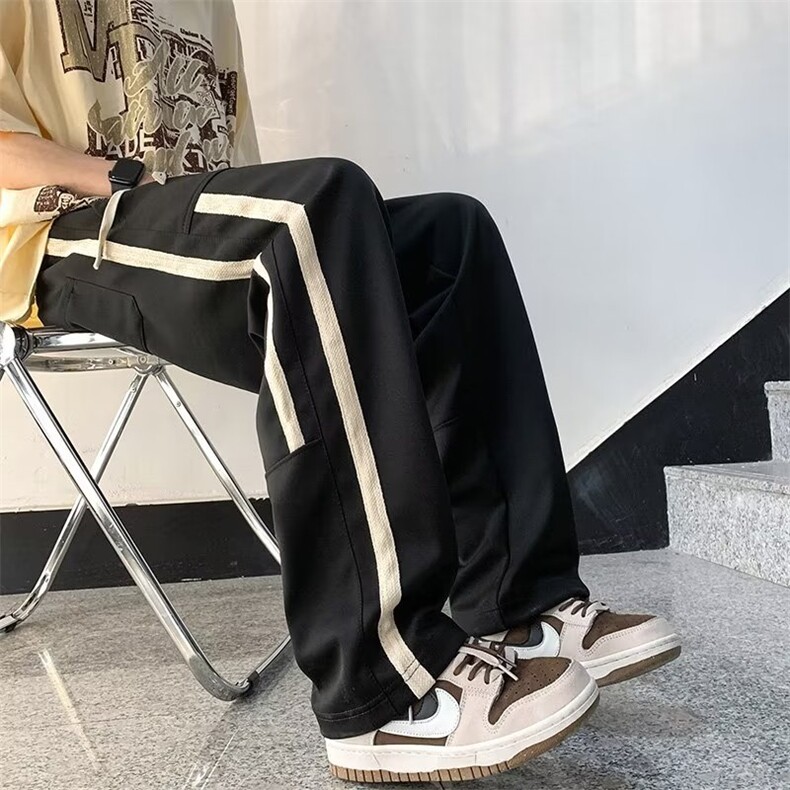 直筒抽绳运动裤长裤卫裤宽松男女显瘦休闲裤潮GKM28-P38,男装休闲裤,星座1109-3
