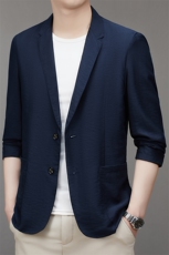 男士防晒服男薄款西装春夏季中年休闲免烫单西服上衣男装，男装防晒衣，电商B212（原钱塘6029）