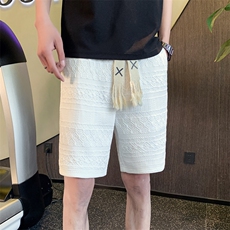 BD00P45652025夏季新款男士五分裤特殊面料短裤男休闲裤，男装牛仔裤，电商B340