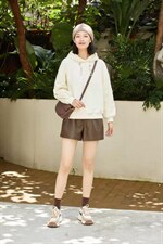 拼接卫衣两色两码，女装卫衣/绒衫，衣例