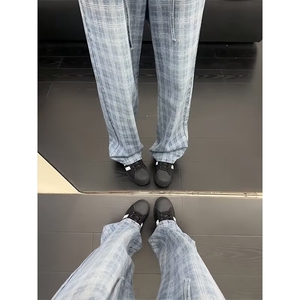 【有货】DN612-批45新款时尚休闲百搭微喇半松紧腰修身显瘦喇叭裤图片
