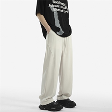 夏季垂感休闲裤男宽松小西裤D329-QM705-特P40-控68，男装西裤，电商D329