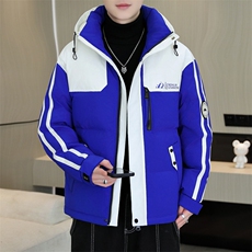 冬季加厚棉衣男休闲青年连帽棉衣百搭棉服外套MY8755-P113，男装棉衣，星座310B-3
