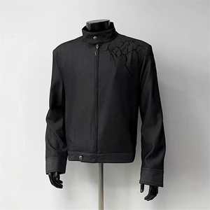 荆棘夹克外套立领机车皮衣棒球服JK961特P80