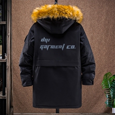 欧美短款连帽时尚修身户外防风韩版冬季羽绒服情侣学生班服团体服，男装羽绒服，星座301D-5(原星座1415）