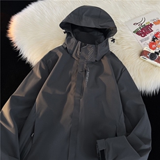 抖音品质潮流宽松冲锋衣机能风百搭外套夹克JK8066-特批45-控79，男装夹克，星座605(原A050)