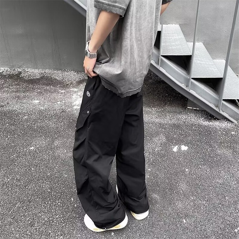休闲裤男士韩版潮流高街帅气百搭夏季2024新款ins长裤K5325-P38,男装休闲裤,星座412-2