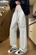 工装裤男2025新款秋季宽松直筒冲锋伞兵登山运动休闲长裤M558-P40，男装工装外套，星座509