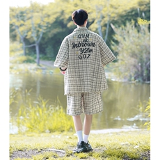 小香风套装设计短衬DCS9019P45短裤DK8797P40套装DT9029P85，男装牛仔裤，星座227-7