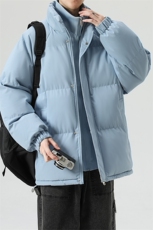得物二开立领假两件石墨烯内里棉服棉衣外套9088特P85控118，男装棉衣，电商A309