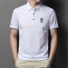 夏季新款男士翻领短袖t恤中年有领男装上衣服休闲POLO衫，男装T恤，电商B212（原钱塘6029）