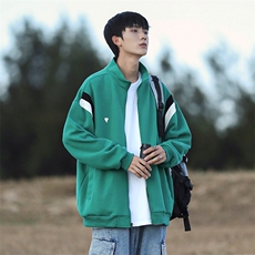 秋季新款男百搭cityboy风针织外套WT3410-P55控88，男装夹克，星座717