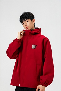 小恶魔印花小香风大码M-5XL夹克男聚酯纤维JK78124P75控118图片