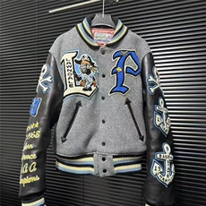 1506/QF9040/P109海盗船春秋vibe棒球服Cleanfit风格棉服，男装棉衣，星座1506