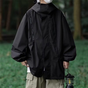 美式机能软壳冲锋衣外套男2023新款防水户外夹克登山服W5244-P59图片