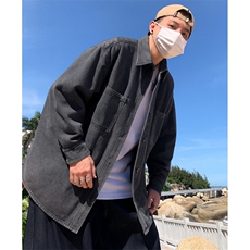 牛仔长袖衬衫男夏季美式复古休闲工装衬衣高街痞帅外套CW1388，男装衬衫，星座1116A（原606A-3）