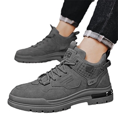 X4388-90男鞋秋季新款高帮马丁靴工装鞋男时尚休闲鞋，男鞋靴子，星座1407-3