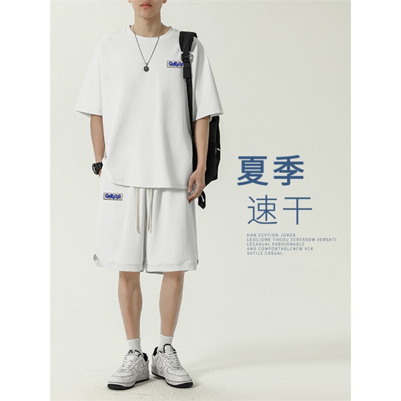 男夏季薄款速干运动篮球服套装夏天男士休闲短裤男装TZ18-特批-70，男装休闲套装，星座718