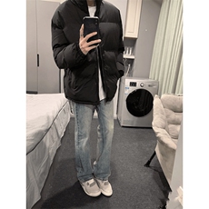 现货高品质美式高街冬季重磅三防羽绒棉衣男女加厚外套棉服冬，男装棉衣，电商A486