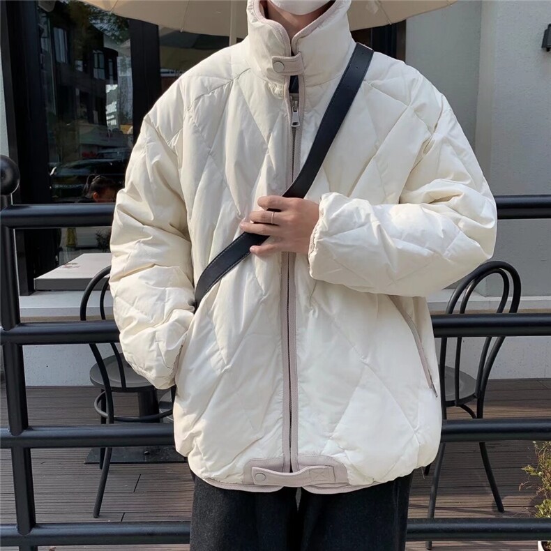 高街立领棉衣男女冬季美式保暖外套设计感M9006-P85,男装棉衣,星座1109-3
