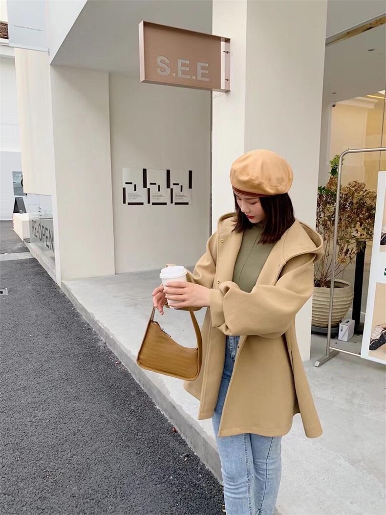 现货.呢料冬款大衣…….，其它，扉缦