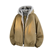 潮流宽松棉衣高街潮牌休闲棉服A161-9980-P95，男装棉衣，电商A161