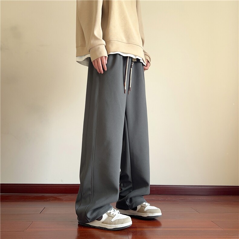 抖音得物品质可束脚百搭休闲卫裤212-2-DY139-特P30加绒特P35,男装休闲裤,星座808A-1