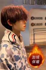 美式高鲨鱼拉链刺绣卫衣男女同款情侣春秋薄款hiphop原创连，男装卫衣，星座505-2（原电商A260-1)